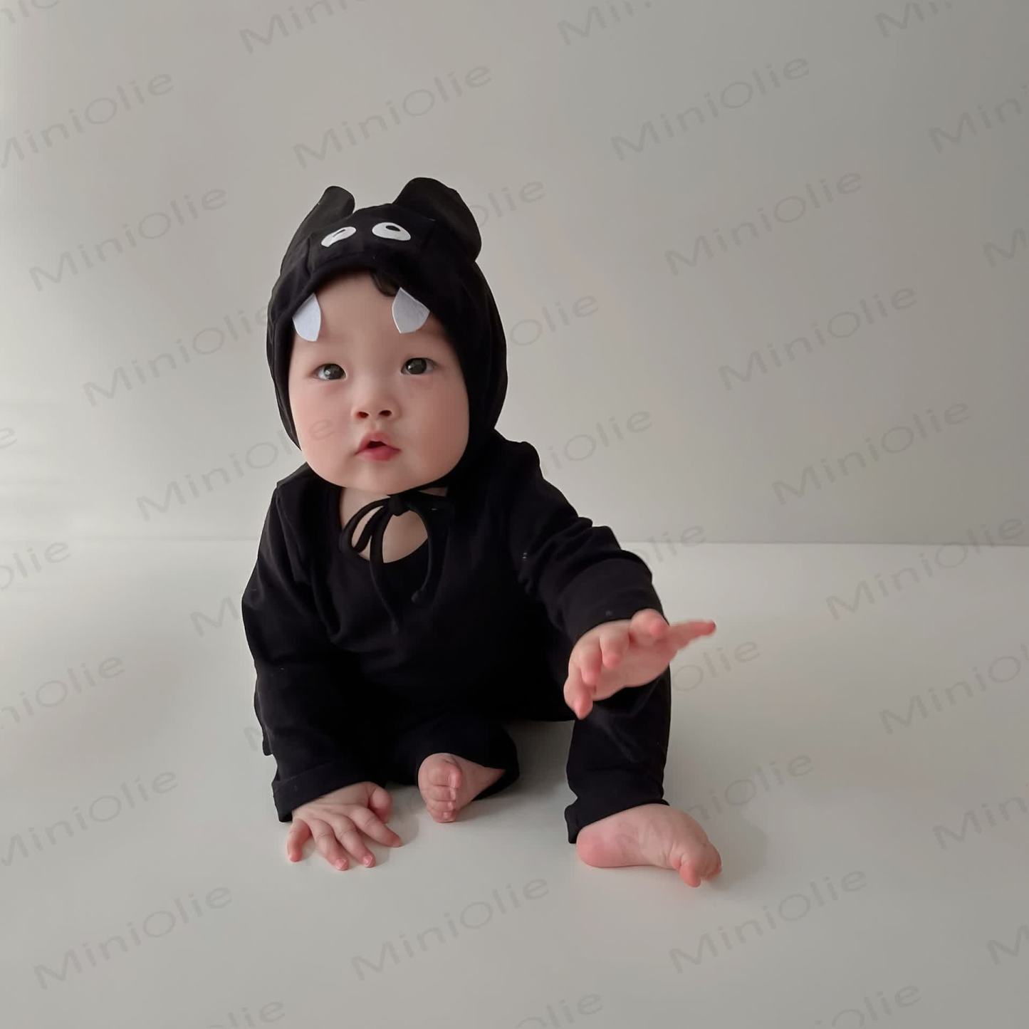 Baby Bat Cosplay 3 Pieces Set with Hat - image 7