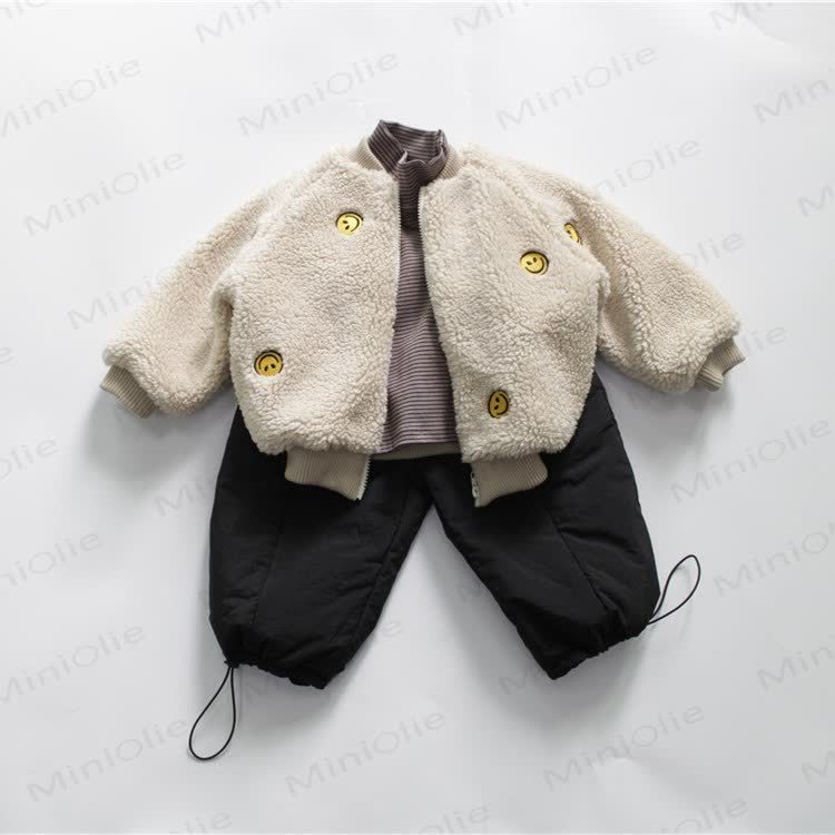 Baby Toddler Boy Solid Color Quilted Pants - Black - 10Y - image 3