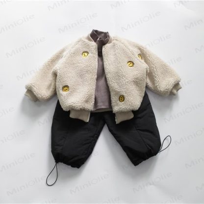 Baby Toddler Boy Solid Color Quilted Pants - Black - 10Y - image 3