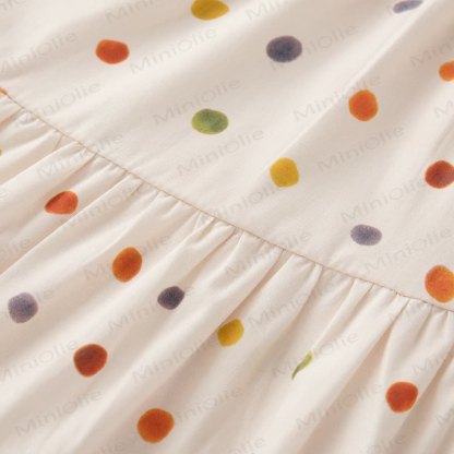 Toddler Girls Polka Dot Ruffle Tank Top and Skirt 2-Piece Set - image 5
