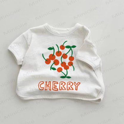 CHERRY Baby T-shirt - White - 18-24M - image 1