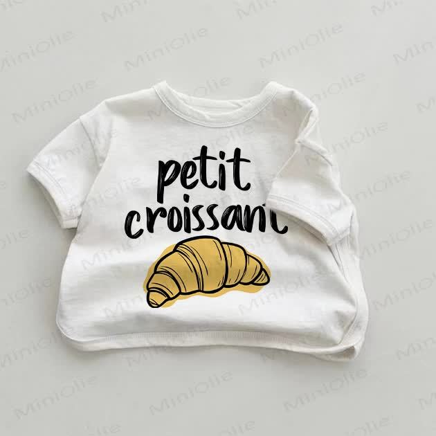 PETIT CROISSANT Baby White T-shirt - White - 18-24M - image 1