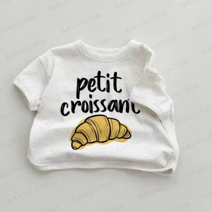 PETIT CROISSANT Baby White T-shirt - White - 18-24M - image 1