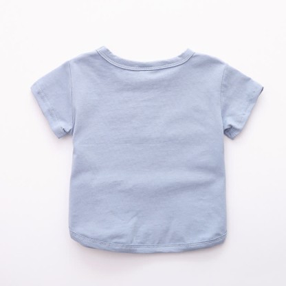 Baby Toddler Girl Solid Color T-Shirt - image 18
