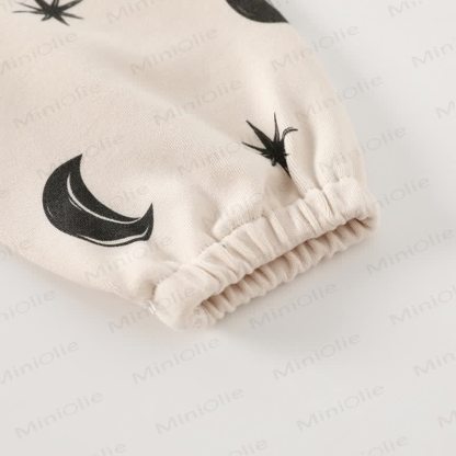 Baby Moon Dots Pajamas Romper - image 9