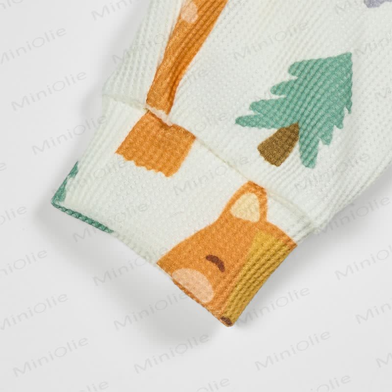 Baby Bear Tree Rainbow Waffle 2-piece Set - image 6