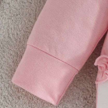 Baby Girl Bow Love Heart Romper with Headband - image 13