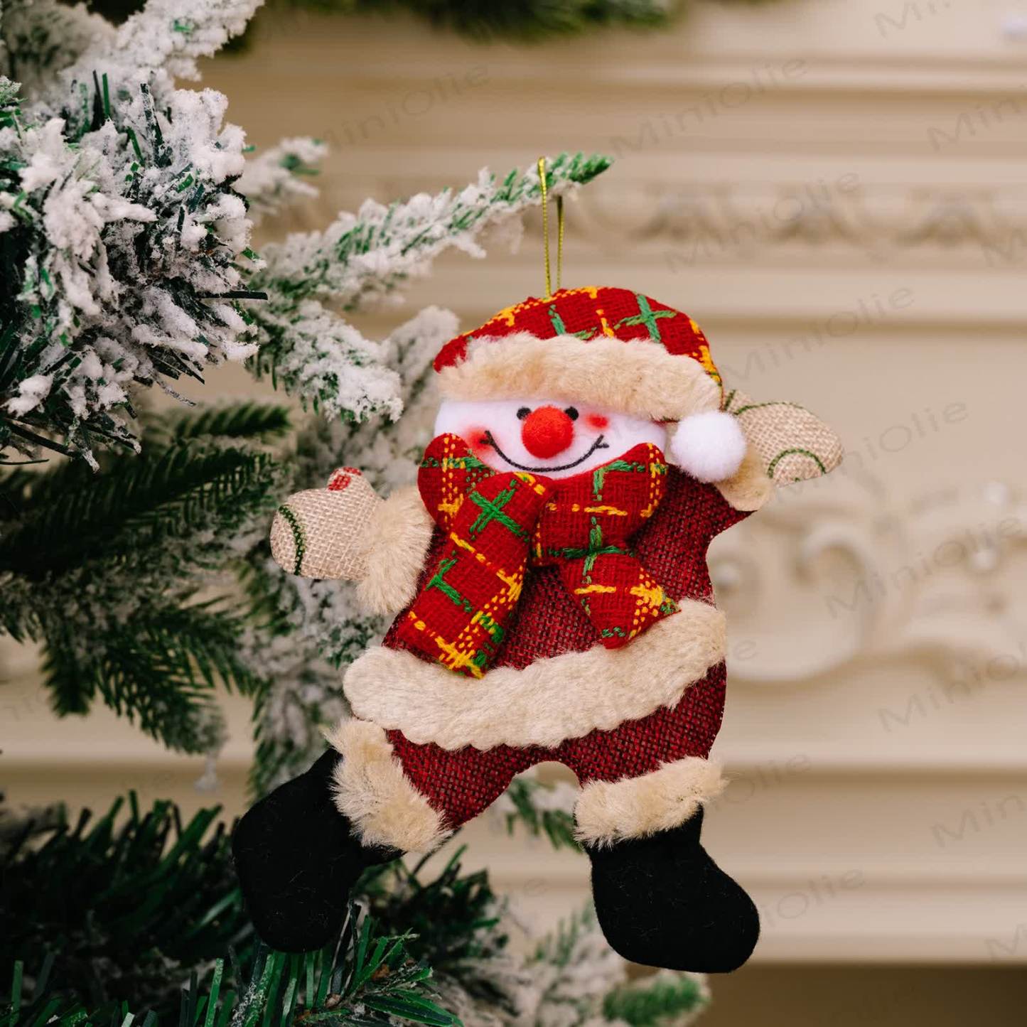 Christmas Tree Hanging Toy - Snowman - image 6