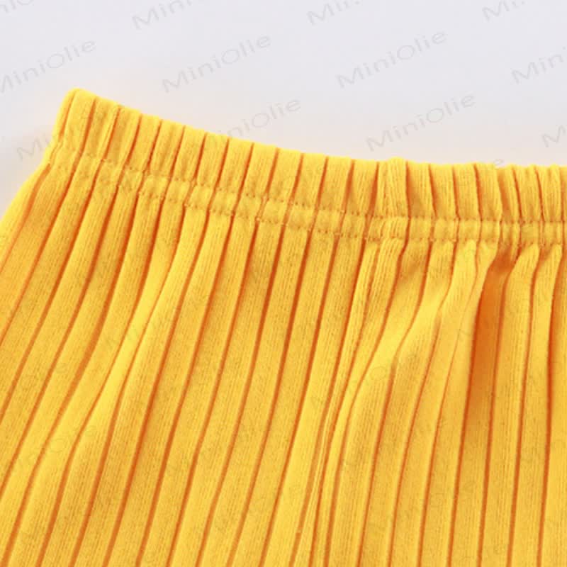 Toddler Kid Solid Color Knit Henley Lounge 2-piece Set - image 11