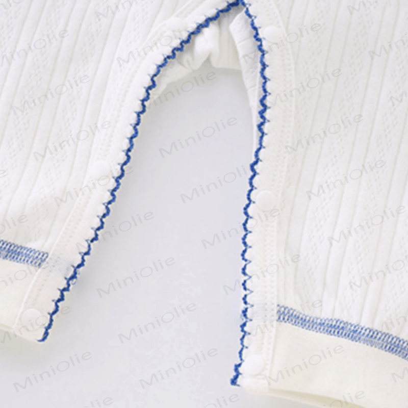 Baby Bear Patch Colored Outline Romper - image 9