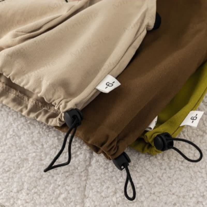 Baby Toddler Boy Bear Pocket Hooded 3-piece Set - image 7
