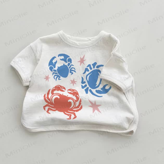 Baby Crab White T-shirt - White - 18-24M - image 1