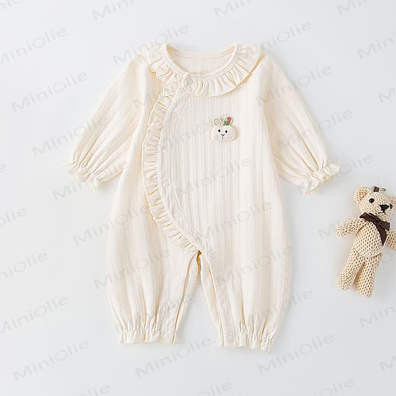 Baby Bunny Romper with Hat - image 5