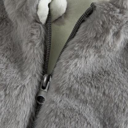 Toddler Solid Color Fleece Hooded Jacket - image 26