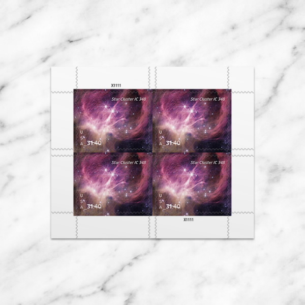 2025 Star Cluster Priority Mail Postage Stamps