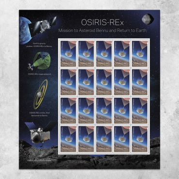 2023 OSIRIS-REx Forever First Class Postage Stamps
