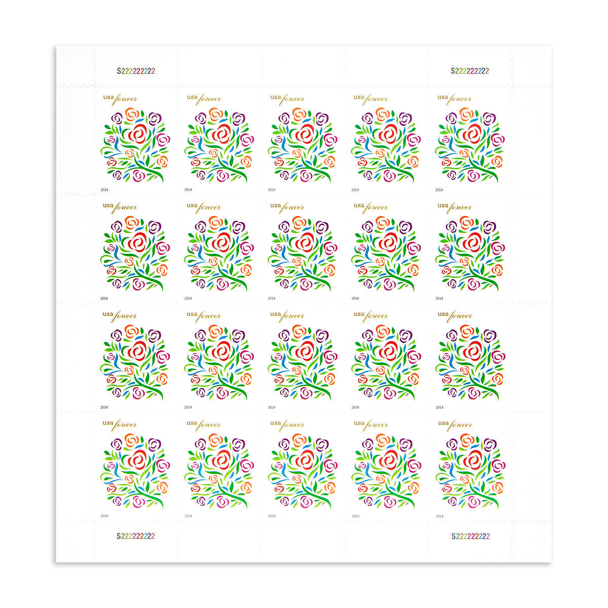 2013 Wedding Series: Where Dreams Blossom Forever First Class Postage Stamps