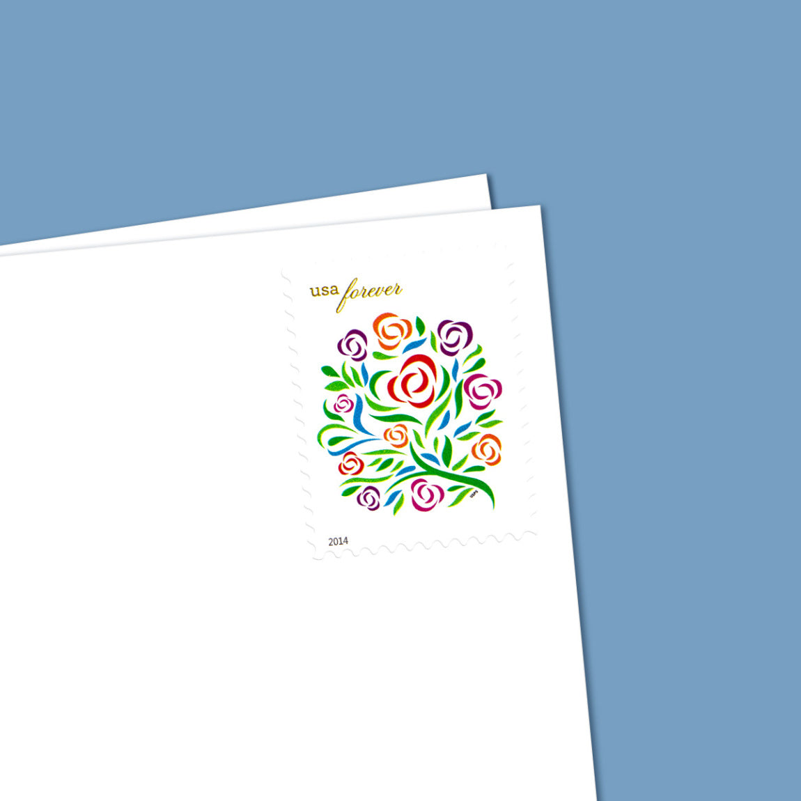 2013 Wedding Series: Where Dreams Blossom Forever First Class Postage Stamps