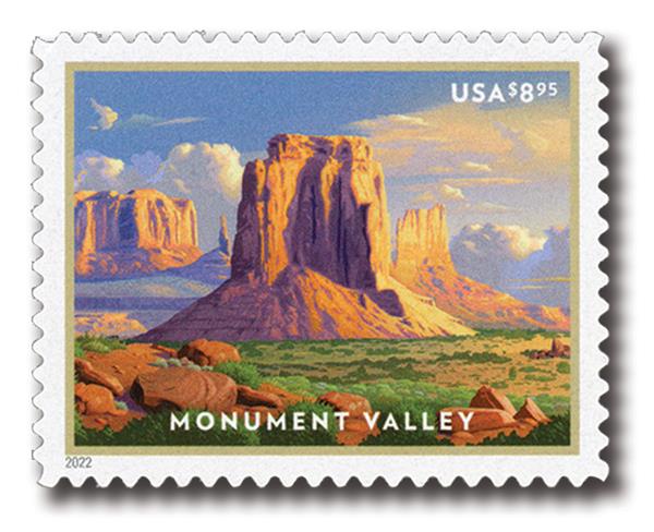 2022 Monument Valley Express Priority Stamp