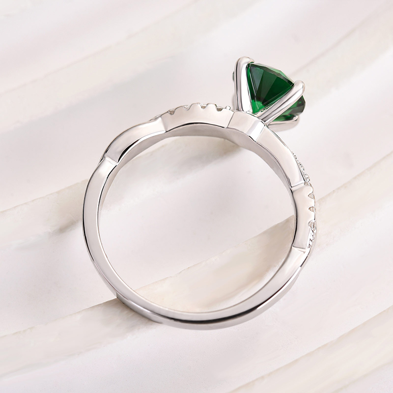 green emerald velvet dress Emerald & Diamond Cluster Dress Ring – Rocks Jewellers