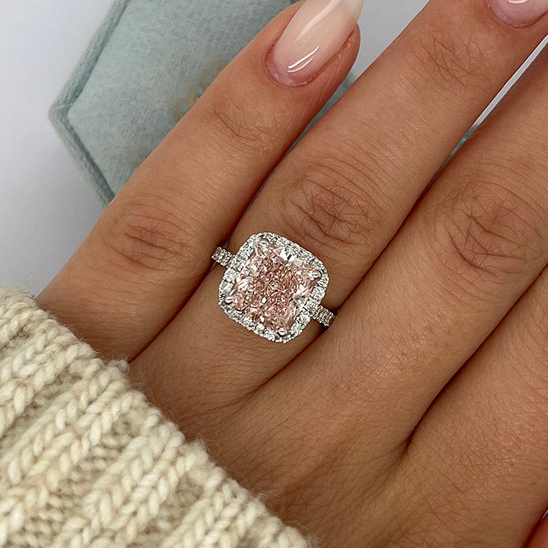 Alix 25ct Radiant Cut Diamond Engagement Ring