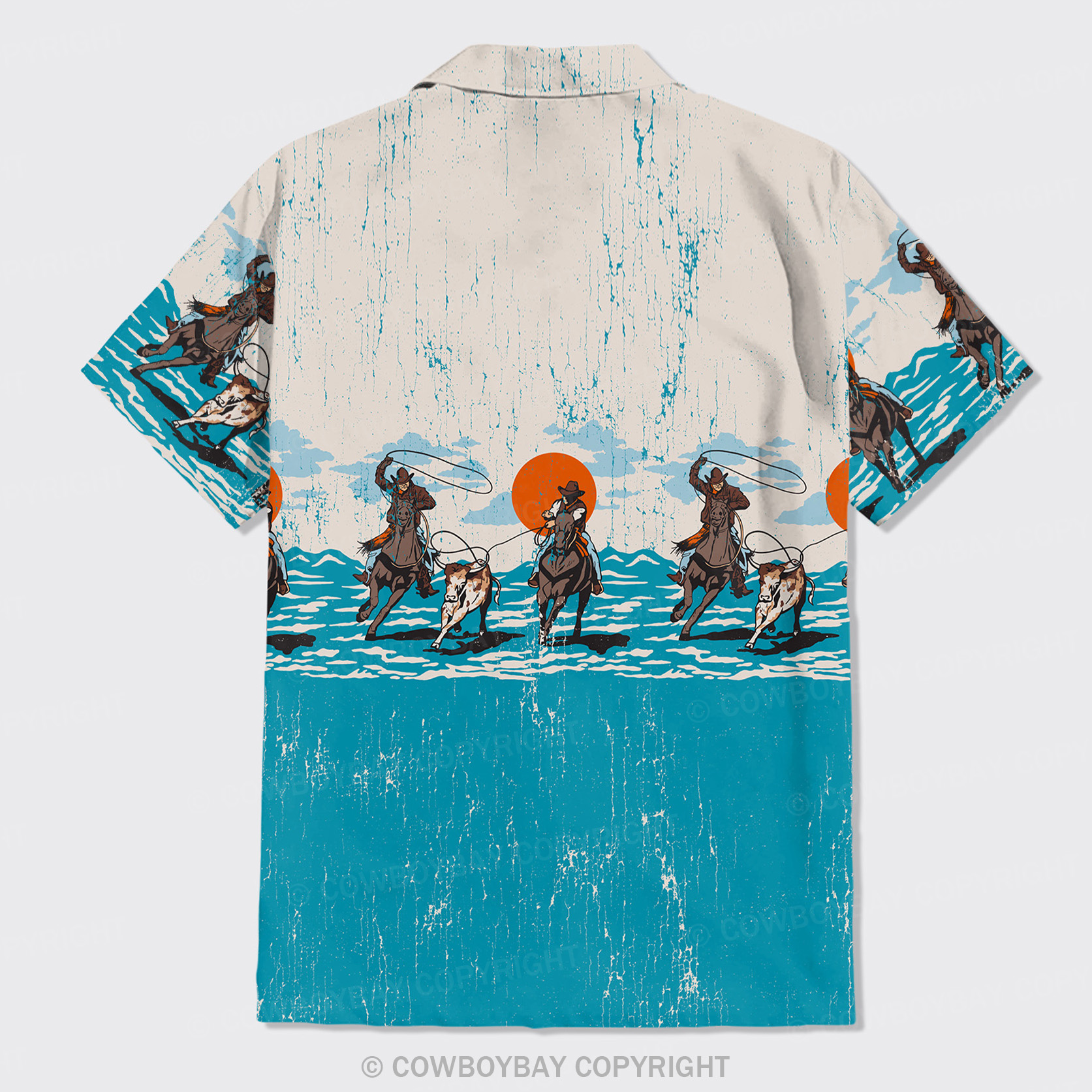 Cowboys Drive Cattle Button Up Shirts