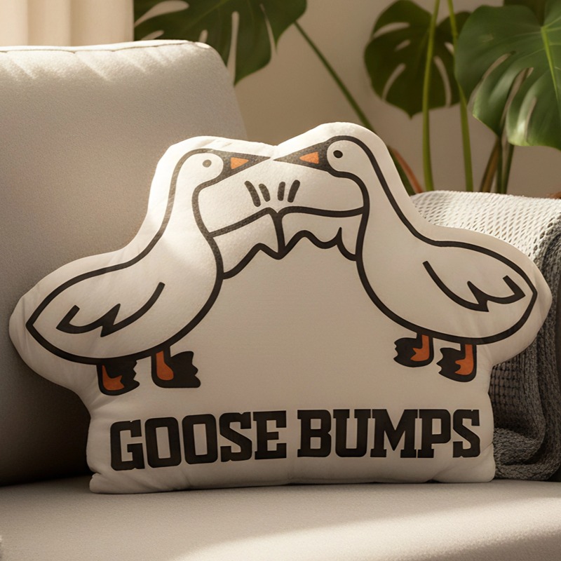 Silly Goose Throw Pillow