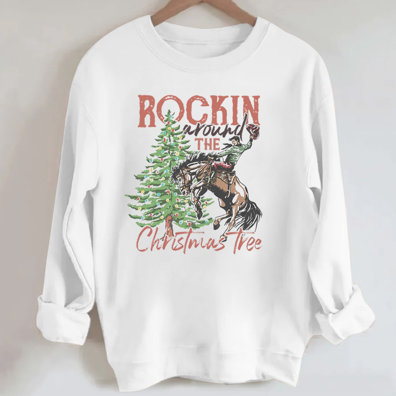 Rockin Around the Christmas Tree Sweatshirt