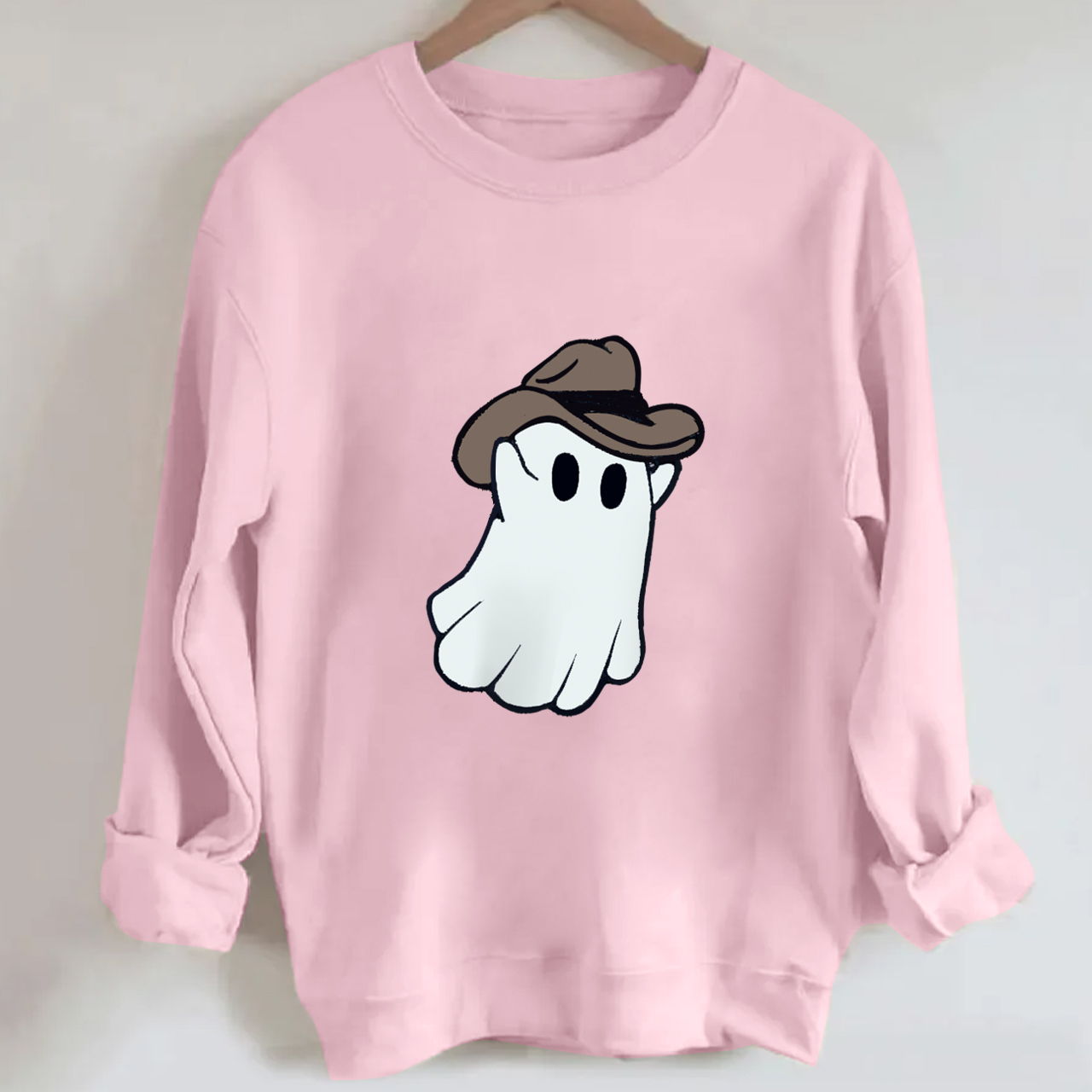 Western Halloween Ghost Cowboy Sweatshirt