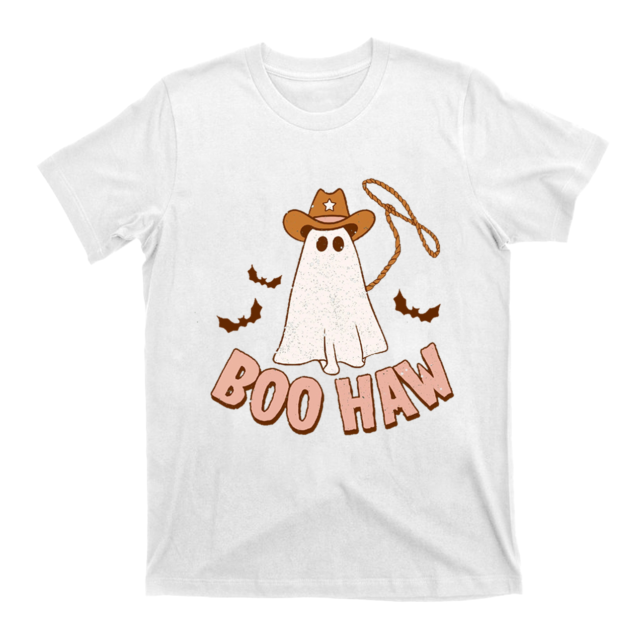 Western cowboy halloween Boo Haw T-Shirt