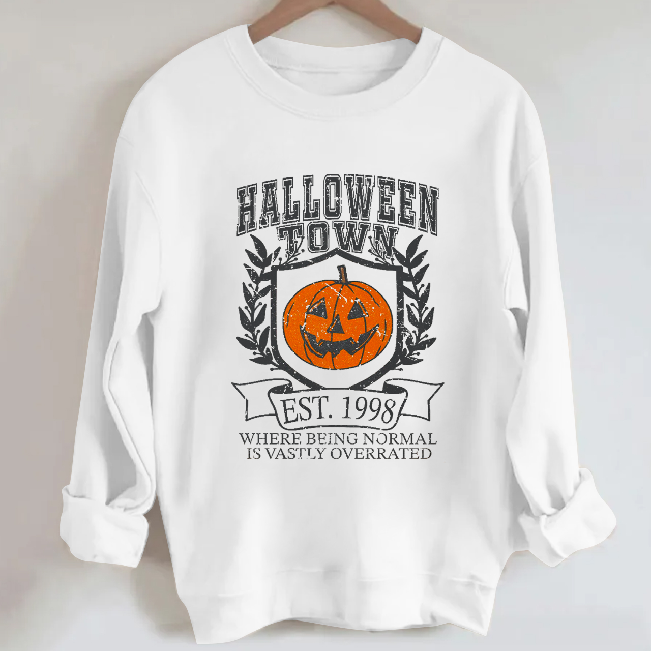 Cowboy Halloween Town Est 1998  Sweatshirt
