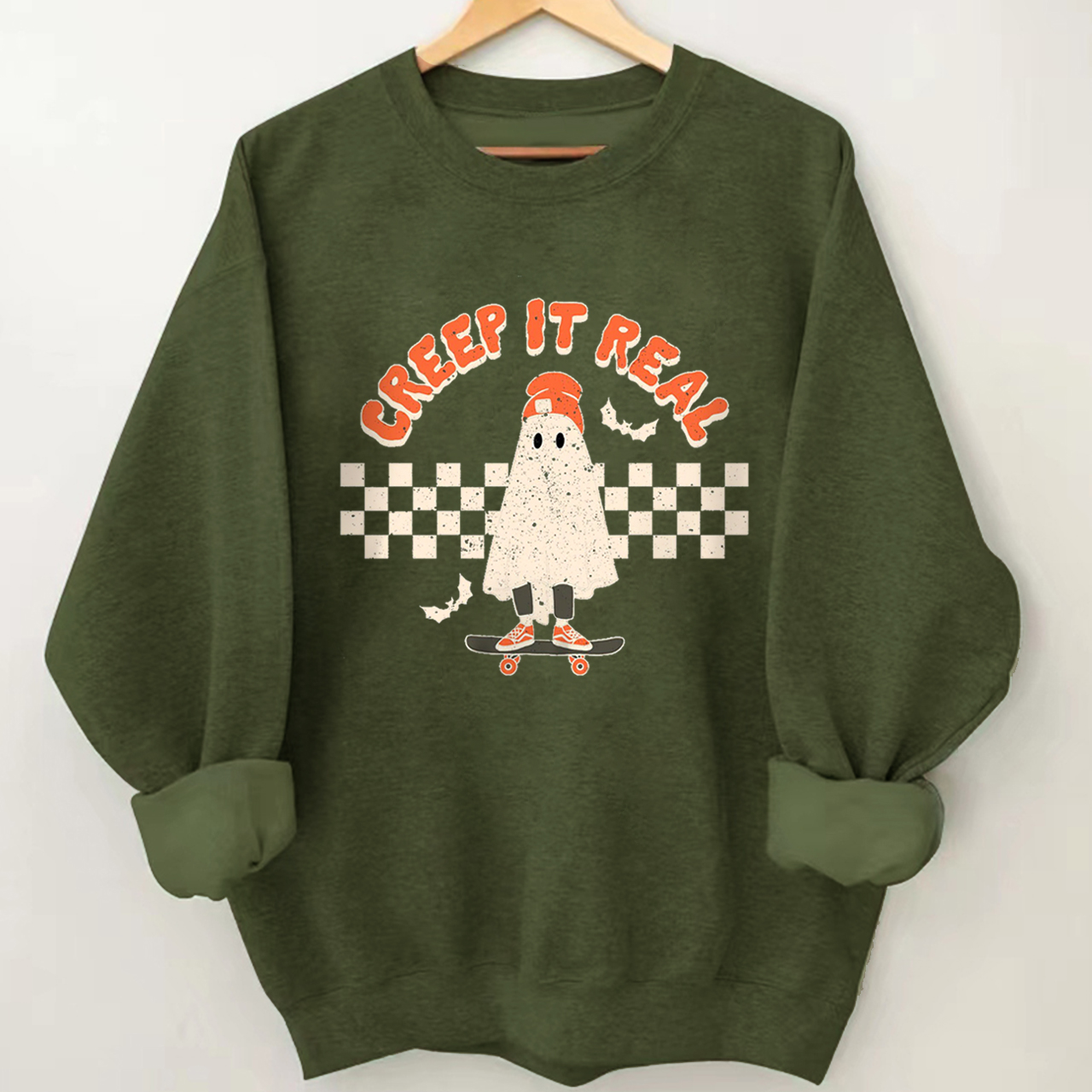 Retro Halloween Comfort Colors Sweatshirt