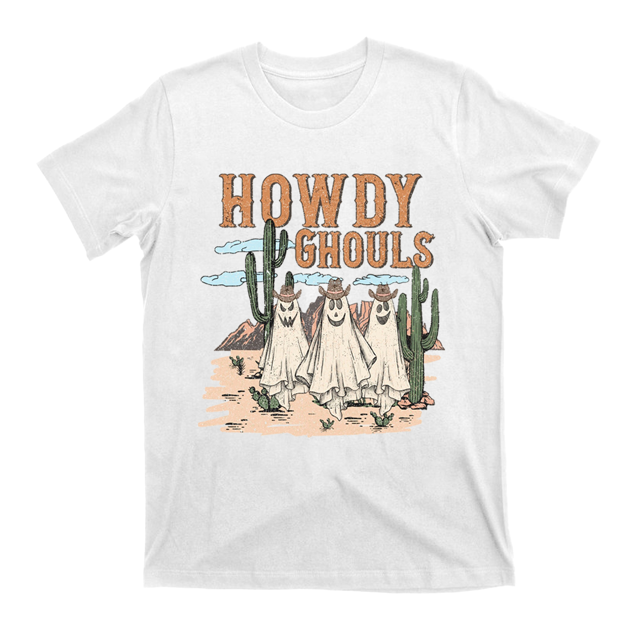 Howdy Ghouls Cowboy Country T-Shirts
