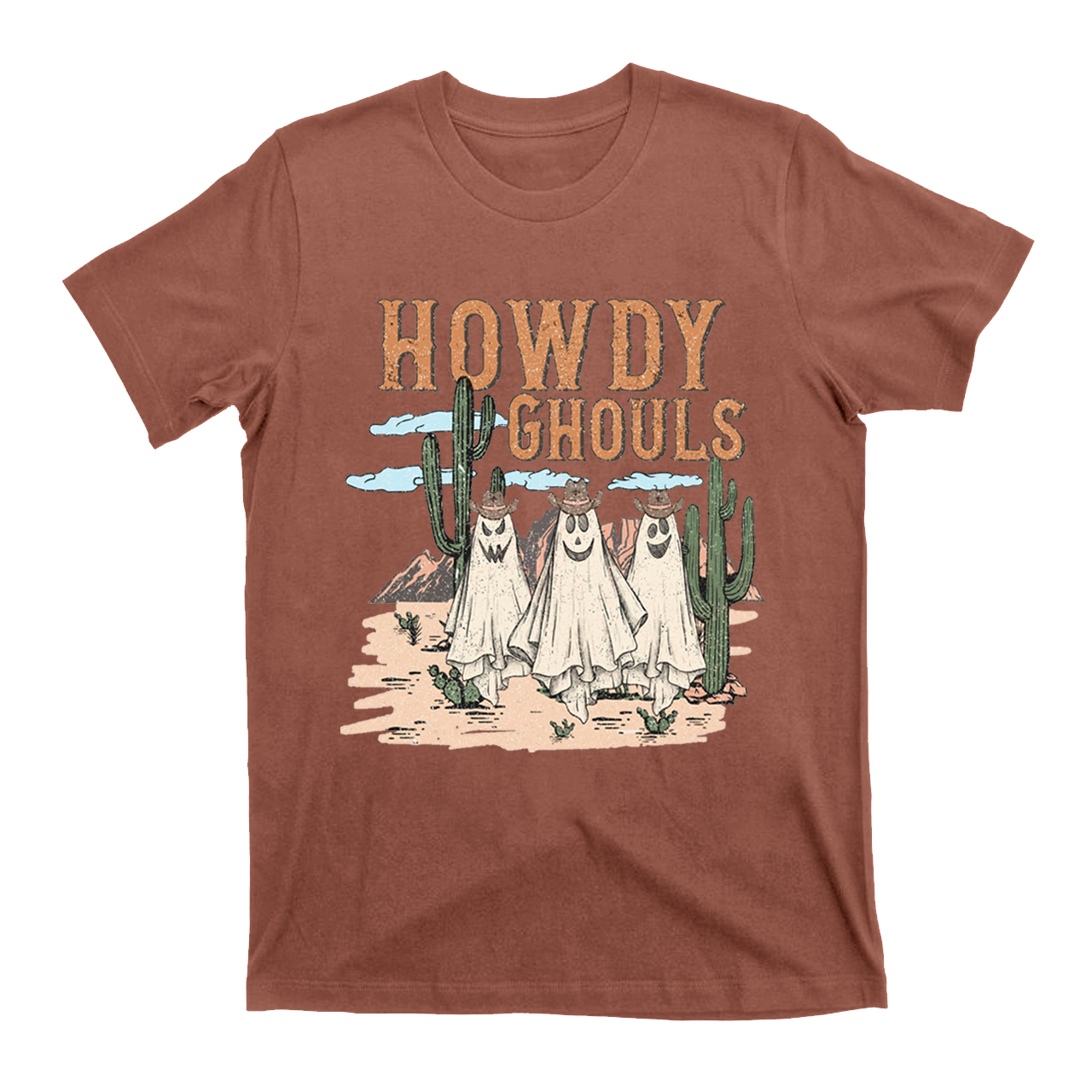 Howdy Ghouls Cowboy Country T-Shirts