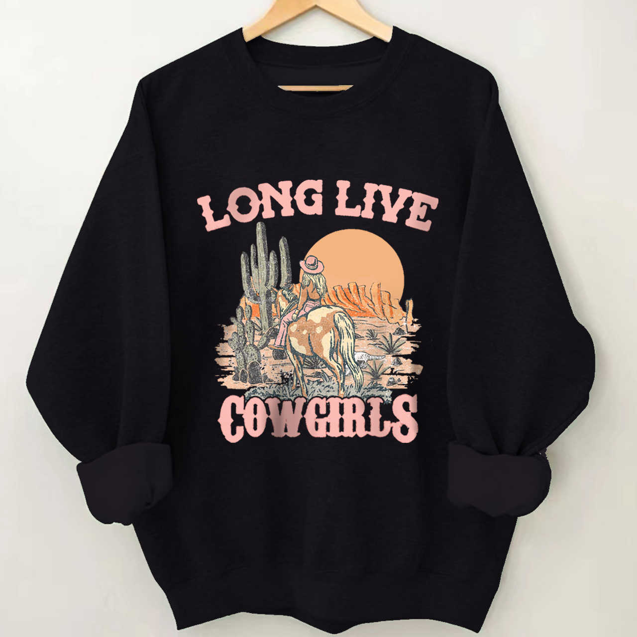 Long Live Cowgirls Riding in the Desert T-Shirts
