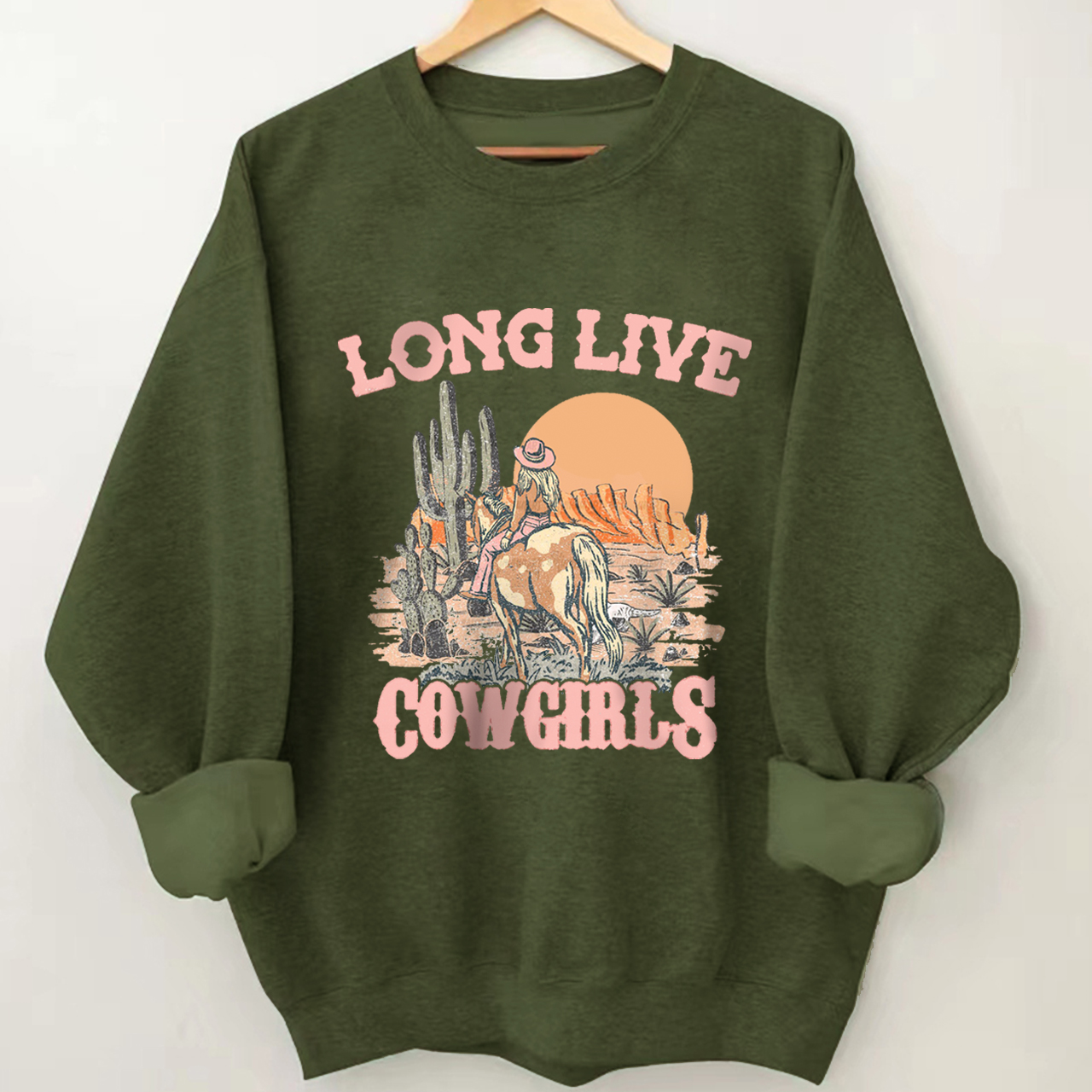 Long Live Cowgirls Riding in the Desert T-Shirts