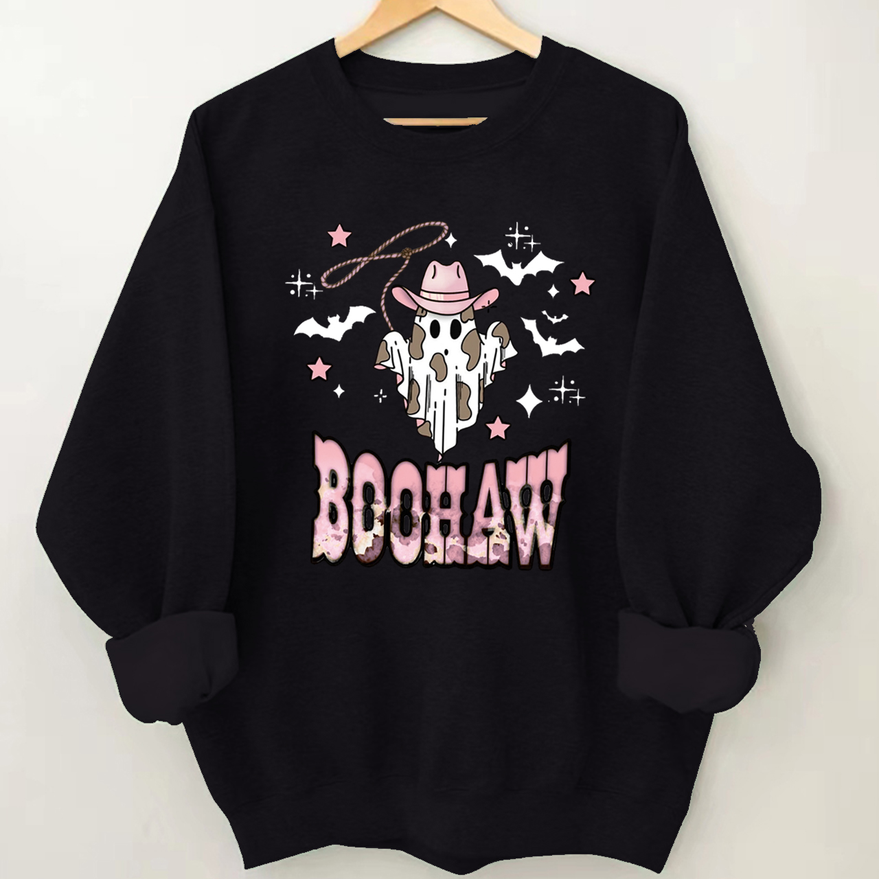 Cowboy Halloween Boo Haw Sweatshirt