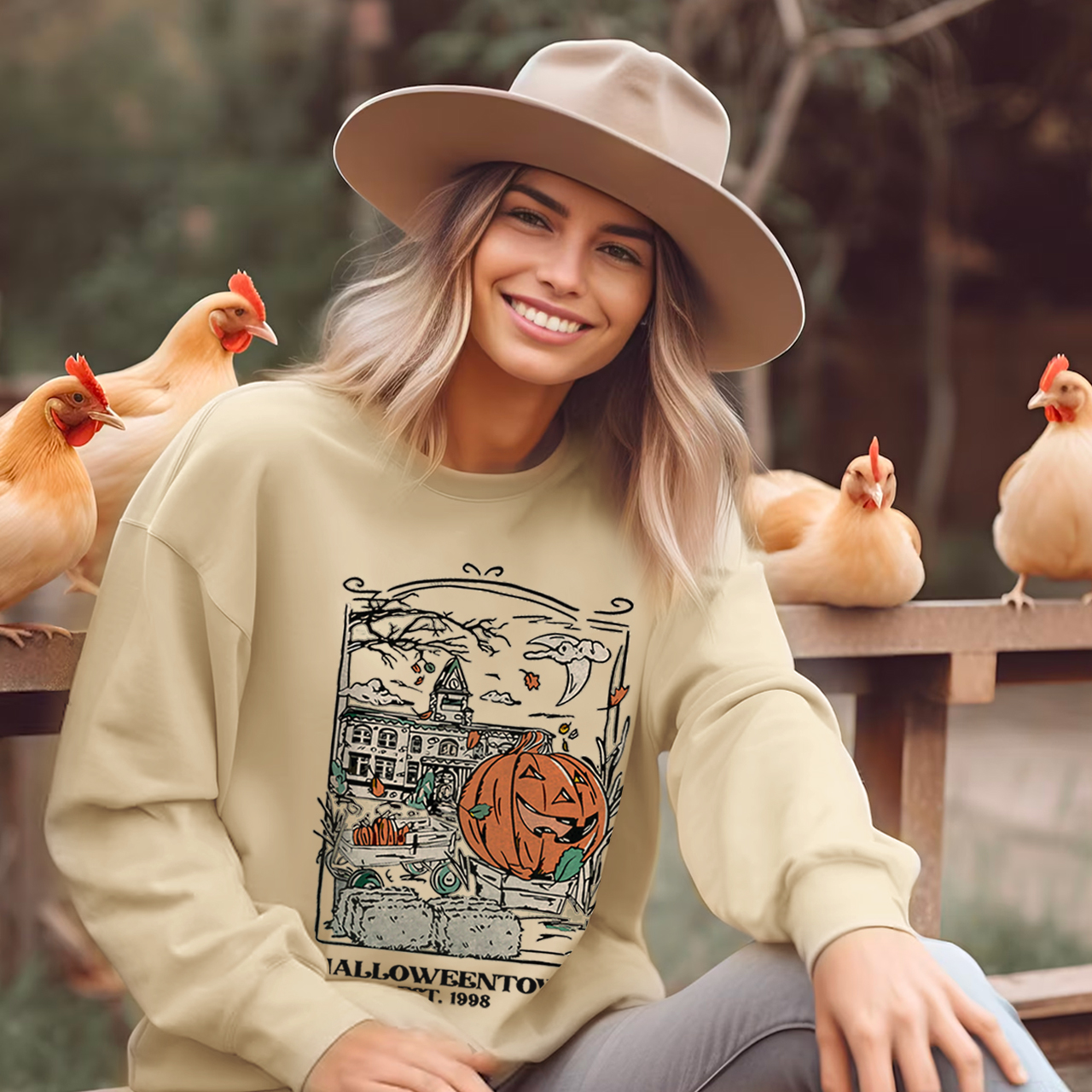 Wonderful Midnight at Halloweentown University Sweatshirt