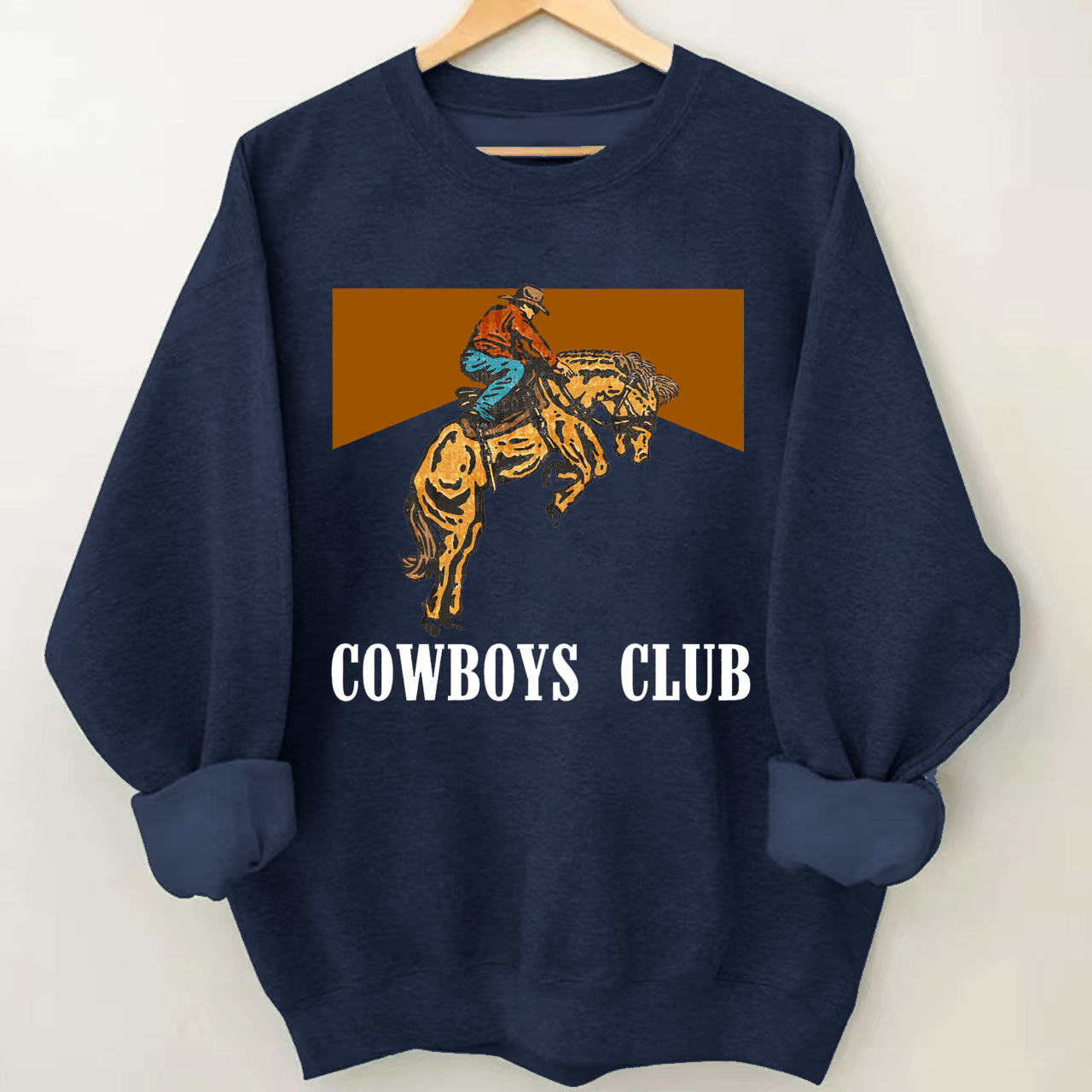 Welcome to Cowboys Club Bronco Crewneck Sweatshirt