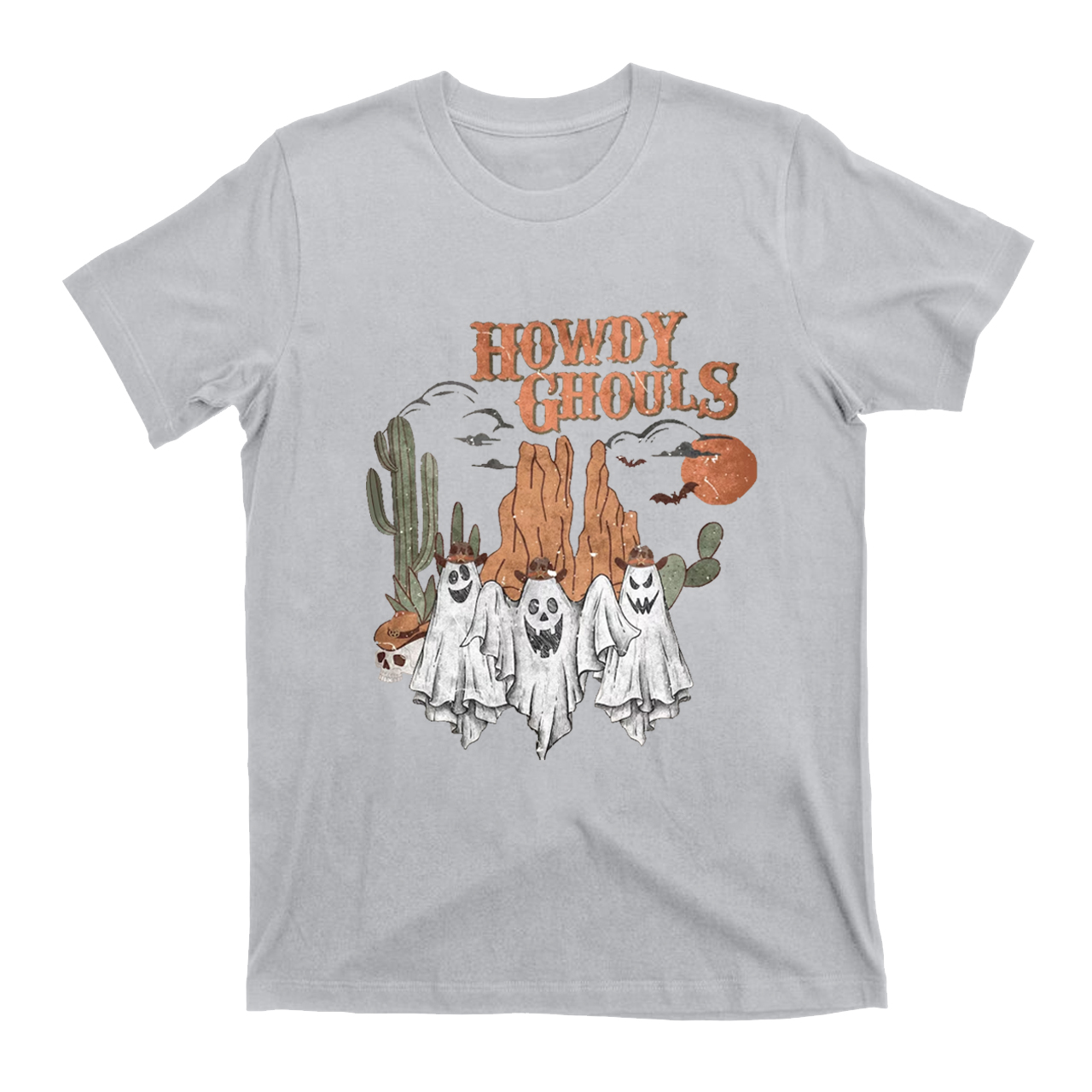 Halloween Western Ghost Cowboy Carnival T-Shirts