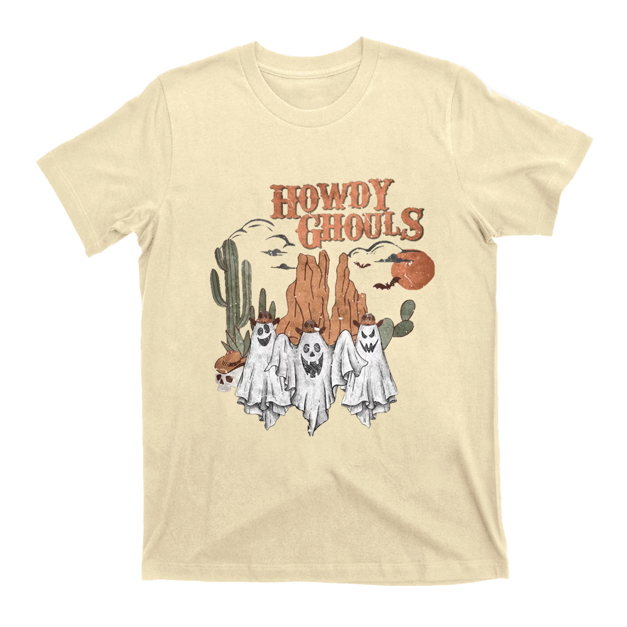 Halloween Western Ghost Cowboy Carnival T-Shirts