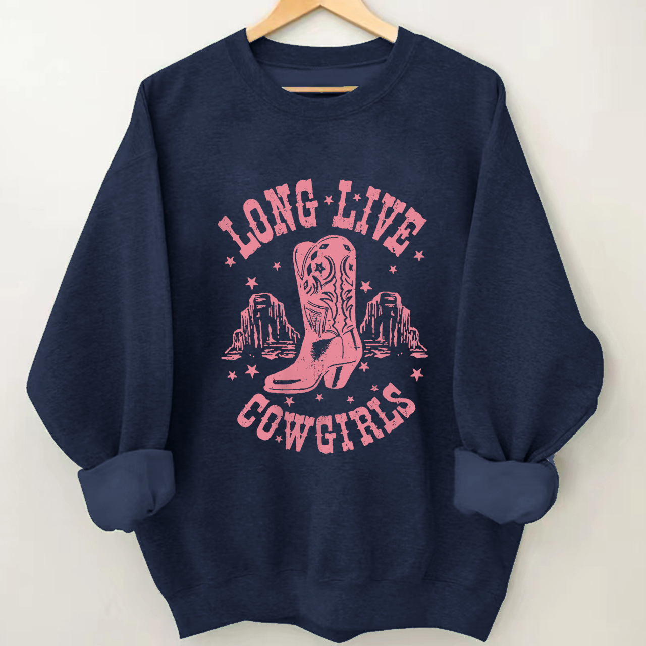 Cowgirl Western Long Lives Sweatshirt