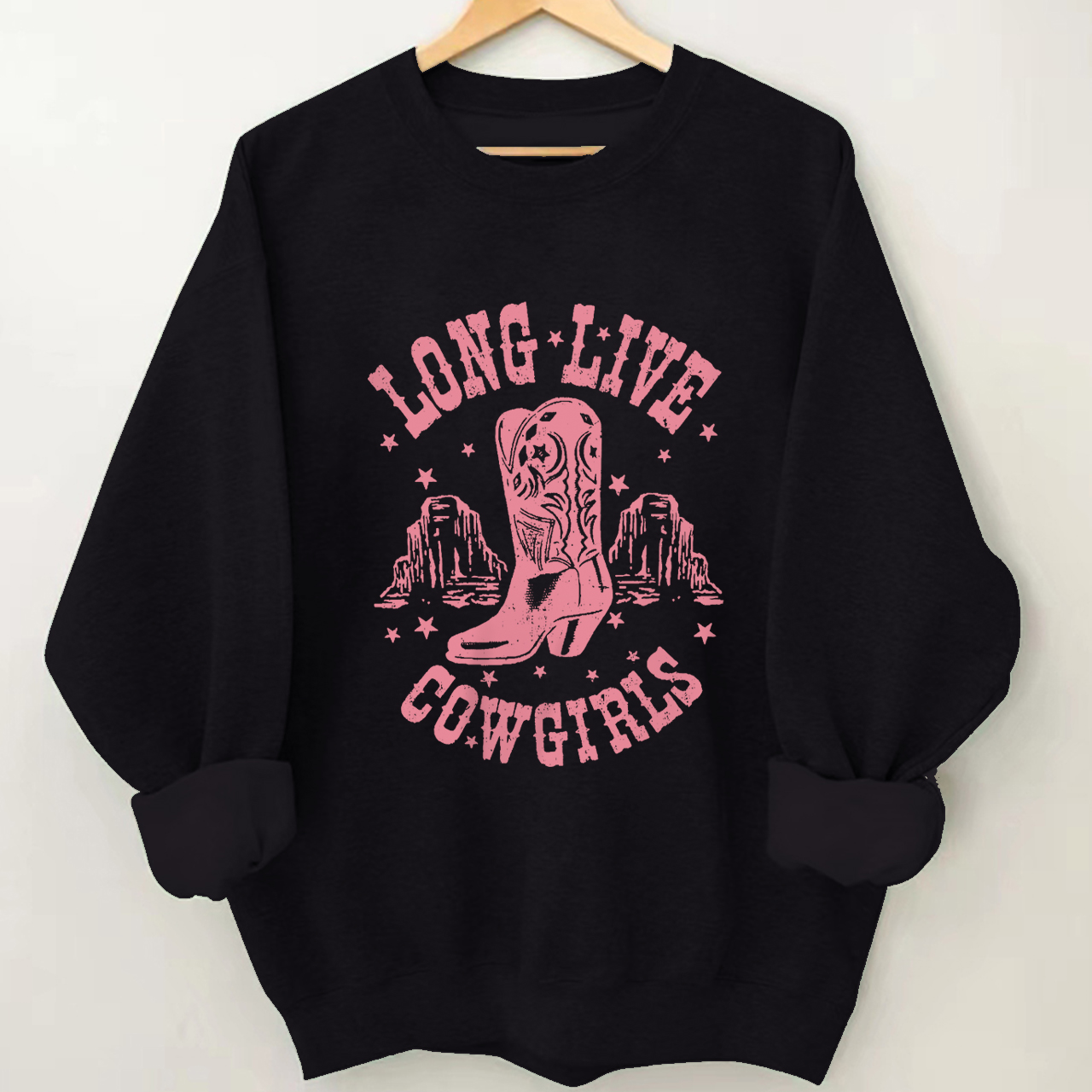 Cowgirl Western Long Lives Sweatshirt