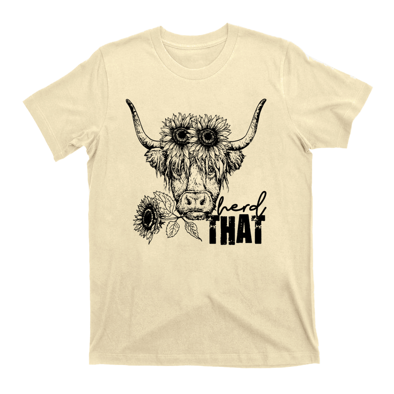 Cowboy Highland cow T-Shirts