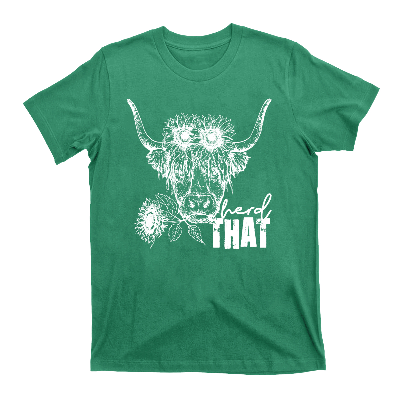 Cowboy Highland cow T-Shirts