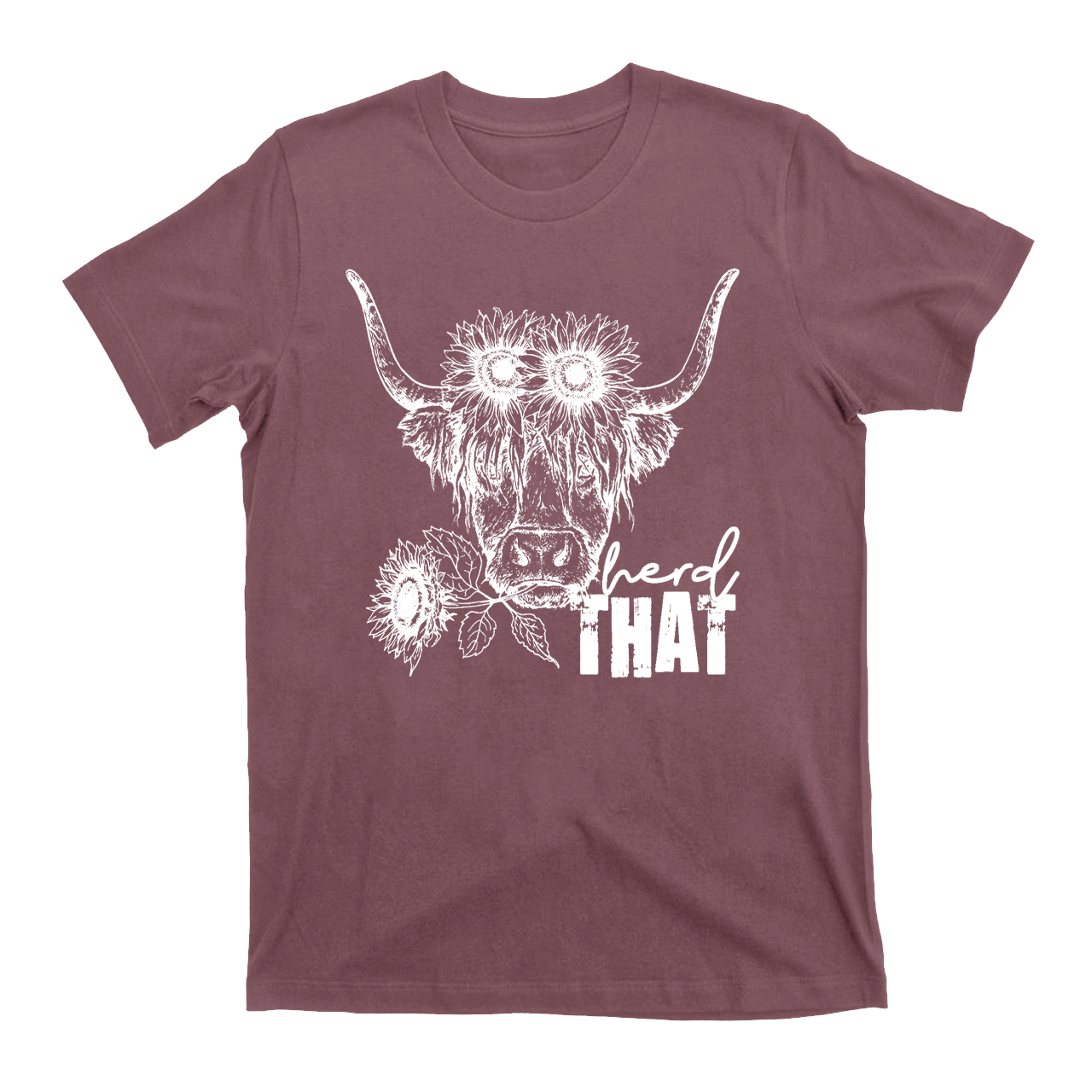 Cowboy Highland cow T-Shirts