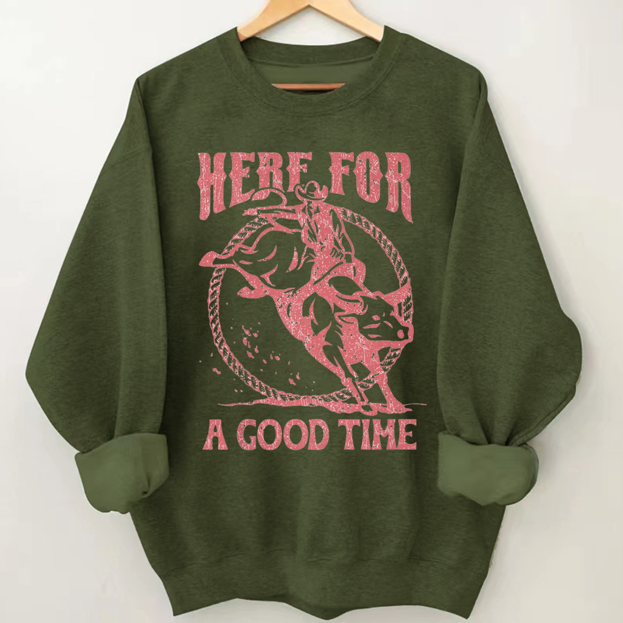 Cowboy Here For A Good Time Sweatshirt