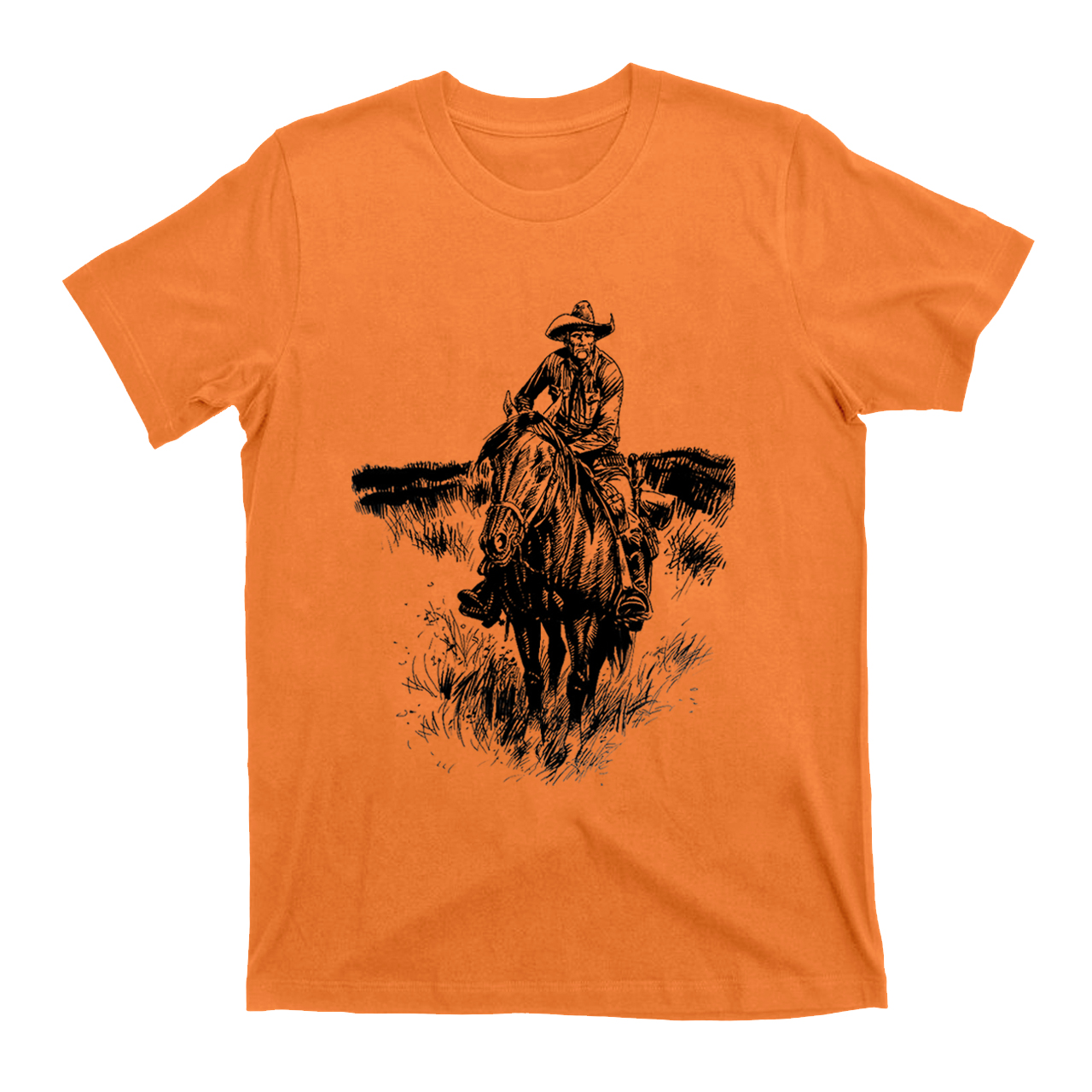 Cowboys crossing the thorns T-Shirts