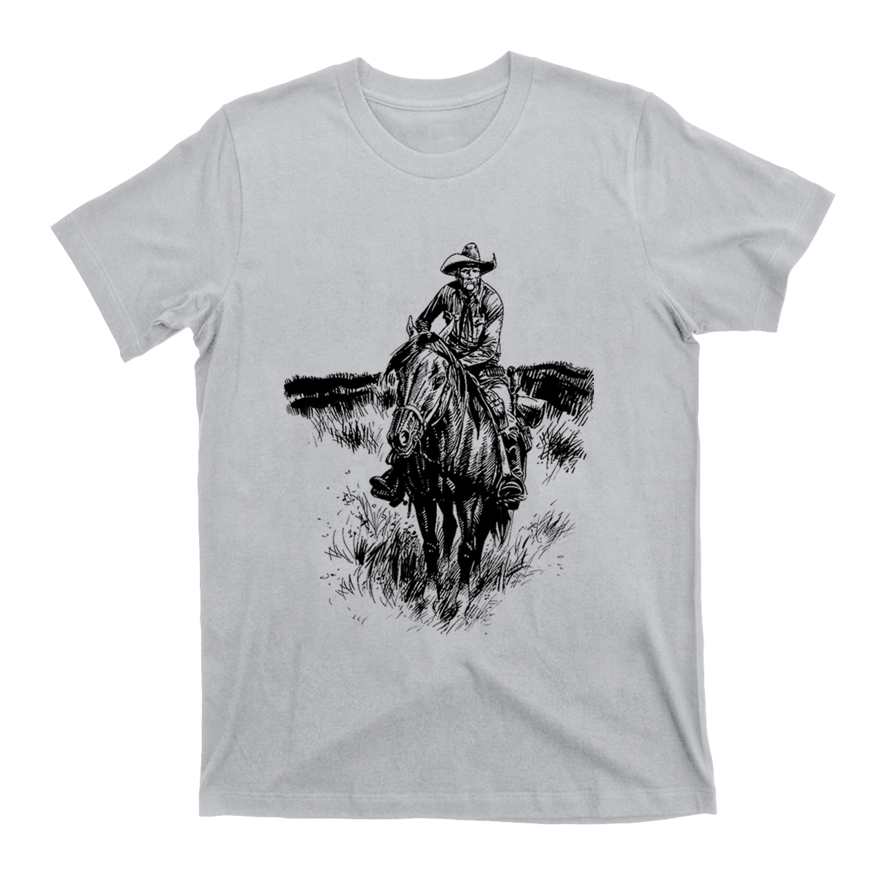 Cowboys crossing the thorns T-Shirts