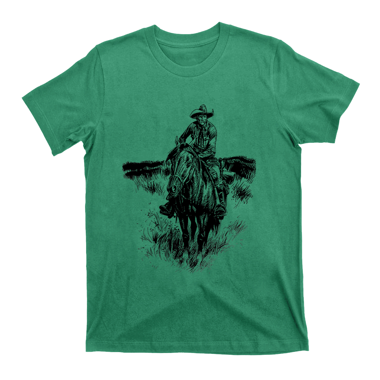 Cowboys crossing the thorns T-Shirts